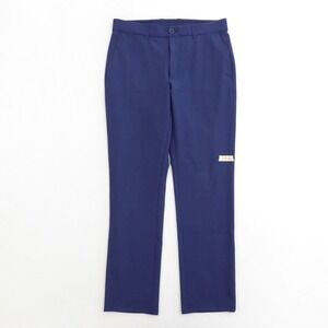 HOLDERNESS & BOURNE Tailored Fit Mens Blue Golf Pants 32x30 Polyester
